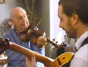 Stéphane Grappelli et Martin Taylor