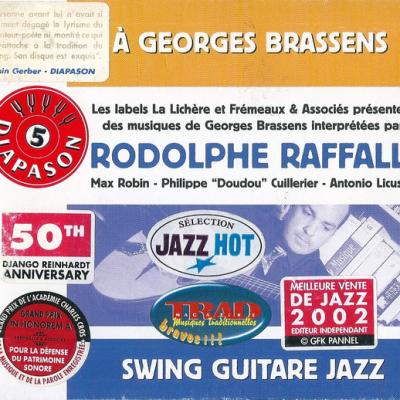 Cd Raffalli Brassens - Swing guitar jazz