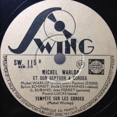 Michel Warlop - Septuor à cordes - 1941