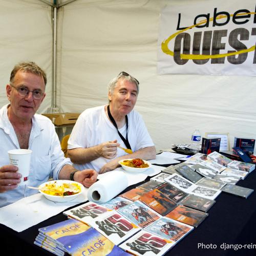 Label Ouest, représenté par Max Robin et Philippe Cabaret