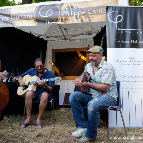 Stand du luthier Philippe Cattiaux